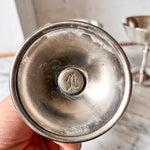 Load image into Gallery viewer, Set Of Four Vintage Italian Silver Plated Champaign Coups

