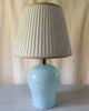 Vintage Davinci Murano Swirl Table Lamp