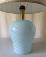 Load image into Gallery viewer, Vintage Davinci Murano Swirl Table Lamp
