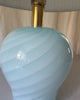 Vintage Davinci Murano Swirl Table Lamp