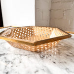 Load image into Gallery viewer, Vintage Christian Dior Home Collection Lucite And Rattan Bowl
