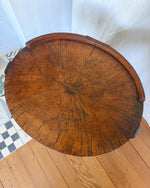 Load image into Gallery viewer, Burl Walnut Art Deco Side Table
