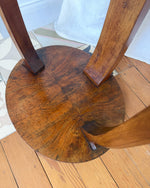 Load image into Gallery viewer, Burl Walnut Art Deco Side Table
