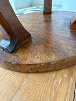 Load image into Gallery viewer, Burl Walnut Art Deco Side Table
