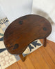 French Vintage Rustic Tripod Stool