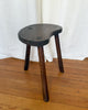 French Vintage Rustic Tripod Stool