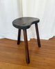 French Vintage Rustic Tripod Stool