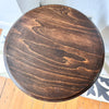Antique French Round Barley Twist Side Table