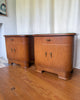 A Pair Of Mid Century Bedside Cabinets
