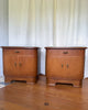 A Pair Of Mid Century Bedside Cabinets