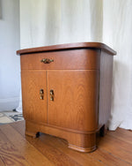 Load image into Gallery viewer, A Pair Of Mid Century Bedside Cabinets

