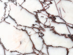 Load image into Gallery viewer, Vintage French Marble Coffee Table / Side Table On Wrought Iron Base
