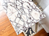 Vintage French Marble Coffee Table / Side Table On Wrought Iron Base
