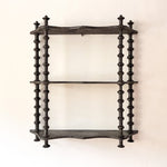 Load image into Gallery viewer, French Vintage Painted Shelf With Spindle Supports

