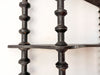French Vintage Painted Shelf With Spindle Supports