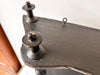 French Vintage Painted Shelf With Spindle Supports