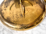 Load image into Gallery viewer, Pair Of Oversized Circular Vintage Italian Brass Coat Hooks By Cattadori
