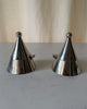 A Pair Of Vintage Aldo Rossi Alessi Style Candle Holders
