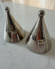 A Pair Of Vintage Aldo Rossi Alessi Style Candle Holders