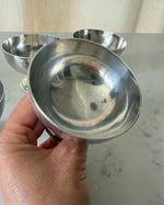 Load image into Gallery viewer, Set Of Six Vintage Silver Plated Ice Cream Coups
