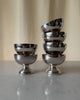 Set Of Six Vintage Silver Plated Ice Cream Coups