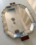 Load image into Gallery viewer, Large Art Deco Silver Plated Tray By Chrtistofle
