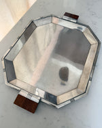 Load image into Gallery viewer, Large Art Deco Silver Plated Tray By Chrtistofle
