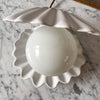 Vintage Shell Shaped Ceramic Light