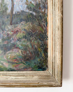 Load image into Gallery viewer, French Vintage Oil On Board Landscape
