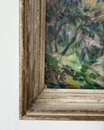 Load image into Gallery viewer, French Vintage Oil On Board Landscape
