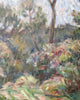 French Vintage Oil On Board Landscape