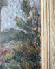 French Vintage Oil On Board Landscape
