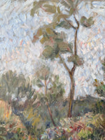 Load image into Gallery viewer, French Vintage Oil On Board Landscape
