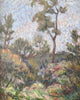 French Vintage Oil On Board Landscape