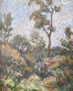 Load image into Gallery viewer, French Vintage Oil On Board Landscape
