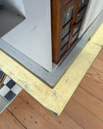 Load image into Gallery viewer, Vintage 1970s Belgian Postmodern Brass &amp; Chrome Mirror
