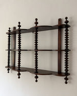 Load image into Gallery viewer, French Antique Bobbin Wall Shelf
