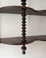 Load image into Gallery viewer, French Antique Bobbin Wall Shelf
