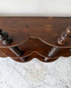 French Antique Bobbin Wall Shelf