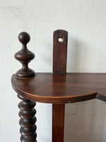Load image into Gallery viewer, French Antique Bobbin Wall Shelf
