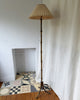 ON HOLD - Vintage Brass Faux Bamboo Floor Lamp In The Manner Of Maison Bagues