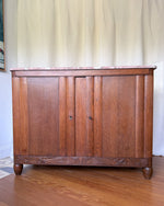Load image into Gallery viewer, French Vintage Oak Marble Top Cabinet
