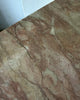 French Vintage Oak Marble Top Cabinet