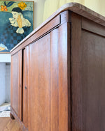 Load image into Gallery viewer, French Vintage Oak Marble Top Cabinet
