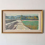 Load image into Gallery viewer, Swedish Oil On Canvas Painting, Landscape, Signed
