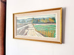 Load image into Gallery viewer, Swedish Oil On Canvas Painting, Landscape, Signed
