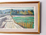 Load image into Gallery viewer, Swedish Oil On Canvas Painting, Landscape, Signed
