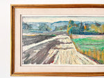 Load image into Gallery viewer, Swedish Oil On Canvas Painting, Landscape, Signed
