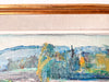 Swedish Oil On Canvas Painting, Landscape, Signed