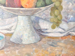 Load image into Gallery viewer, Still Life With Vase Of Fruit, Spanish Oil On Canvas, Signed
